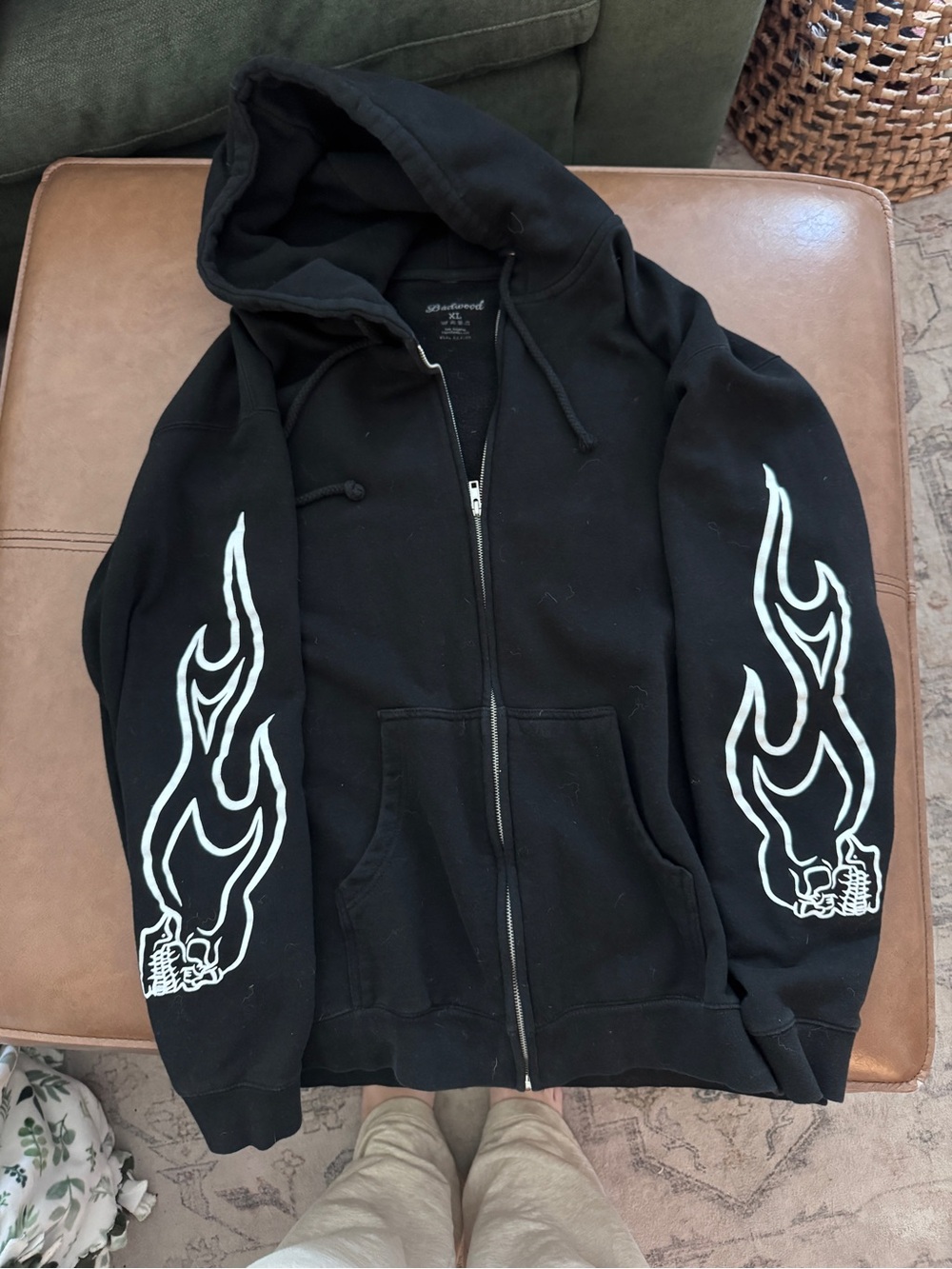 Badwood Cole’s Garage Zip-Up Hoodie
